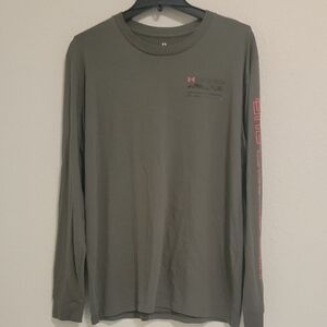Under Armour Men's Olive Long Sleeve Shirt